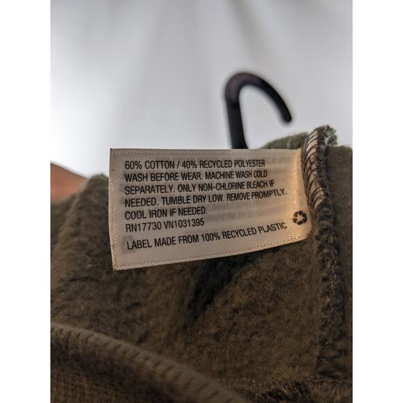 Oversized Sweatshirt Bleach Spots Wild Fable Green Tie-Dye XS Lounge Casual Cozy - Picture 6 of 8